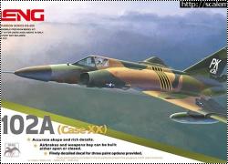  Meng Model 1/72 F-102A Delta Dagger Case XX