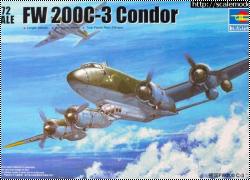 Trumpeter 1/72 Fw 200C-3 Condor