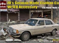  Diopark 70's German Made Civilian Car w/IED Accessary