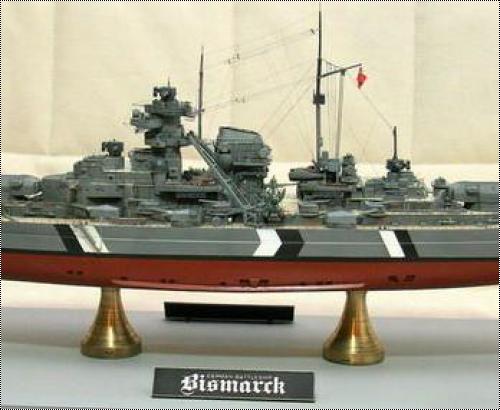Tamiya 1/350 Bismark +  WEM  Eduard