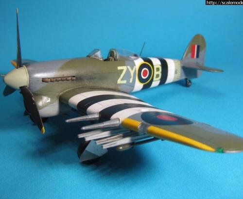 Hasegawa 1/48 Hawker Typhoon Mk.IB w/Tear Drop Canopy