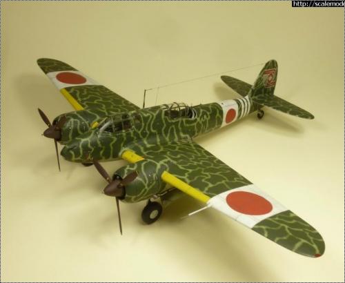 Hasegawa 1/48 Kawasaki Ki-45 Kai Ko TORYU (Nick)  Kai Hei