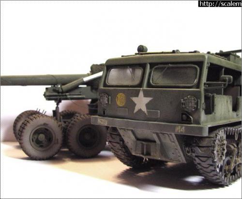 1/35 HobbyBoss M4 High Speed Tractor + AFV CLUB M-59 155-m