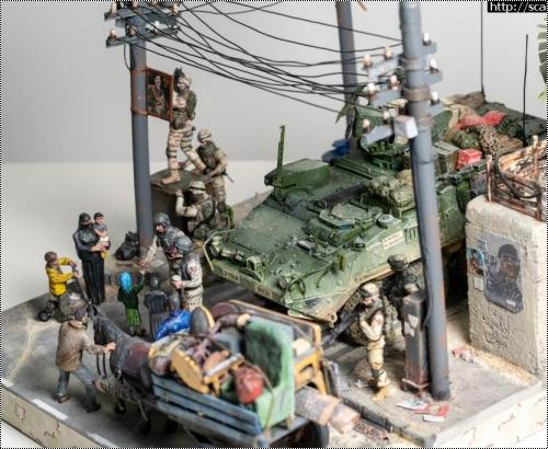 1/35 M1127 Reconnaissance Vehicle. Iraq 2003.
