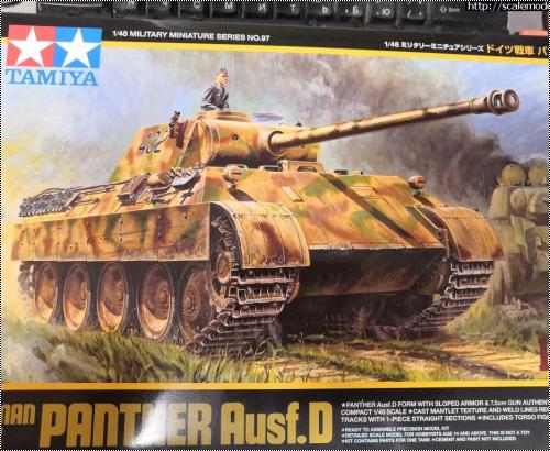  Tamiya 1/48 Panther Ausf.D