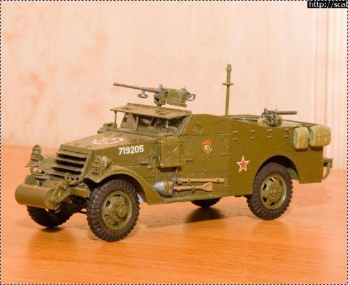  1/35 -3  (Zvezda M-2 Scout)