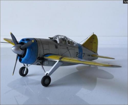 Hasegawa 1/72 Brewster F2A-2 Buffalo