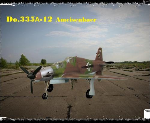 Dragon 5015 1/72 Do-335A-12 Ameisenbaer