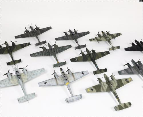 Eduard 1/72 BF-110 -  