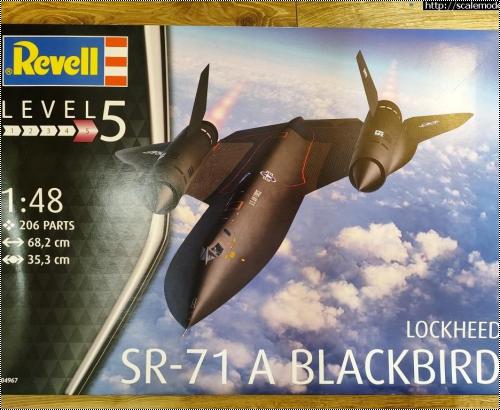  Revell 1/48 Lockheed SR-71 A Blackbird
