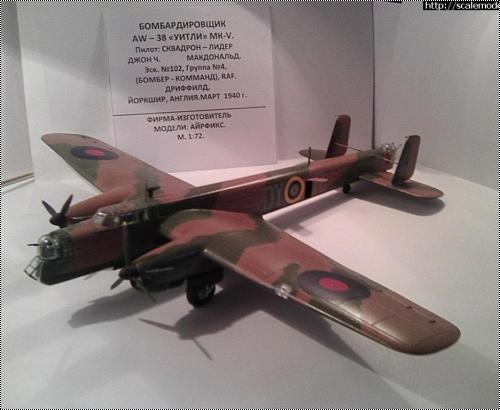 Arifix 1/72 Armstrong Whitworth AW-38 Whitley k 5 