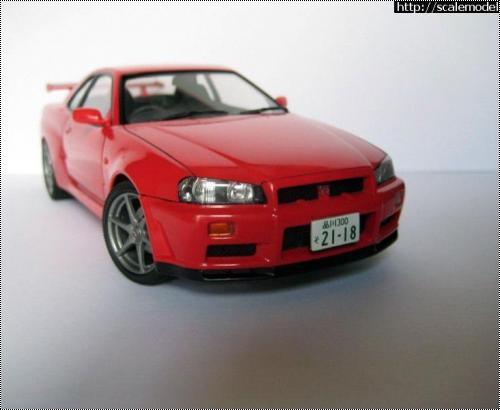 Tamiya 1/24 Nissan Skyline GT-R34 (BNR34)