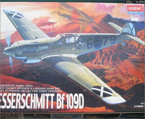  Academy 1/48 Bf109D - D  