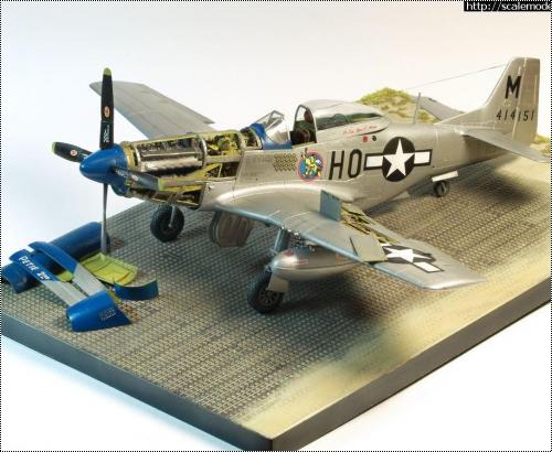 Tamiya 1/48 North American P-51D Mustang Petie 2nd