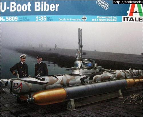  Italeri 1/35 German midget submarine BIBER