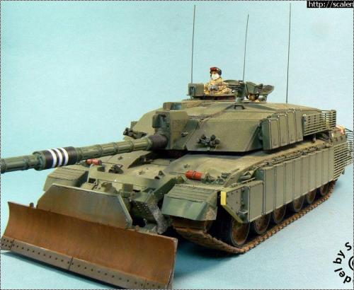 Trumpeter 1/35 Challenger II Enhanced Armor