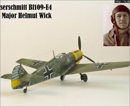 Tamiya 1/72 Messerschmitt Bf109E-4