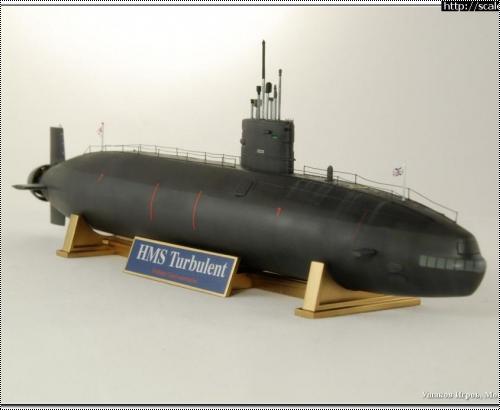 Airfix 1/350 HMS Turbulent (S87)