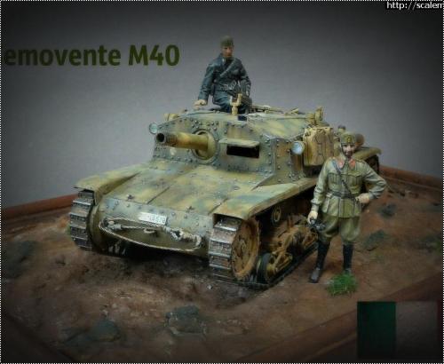 Tamiya 1/35 Semovente M40