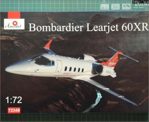  Amodel 1/72 72349 Learjet 60XR